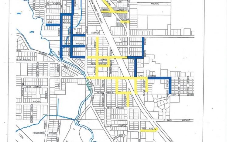 2024 Street Project Map